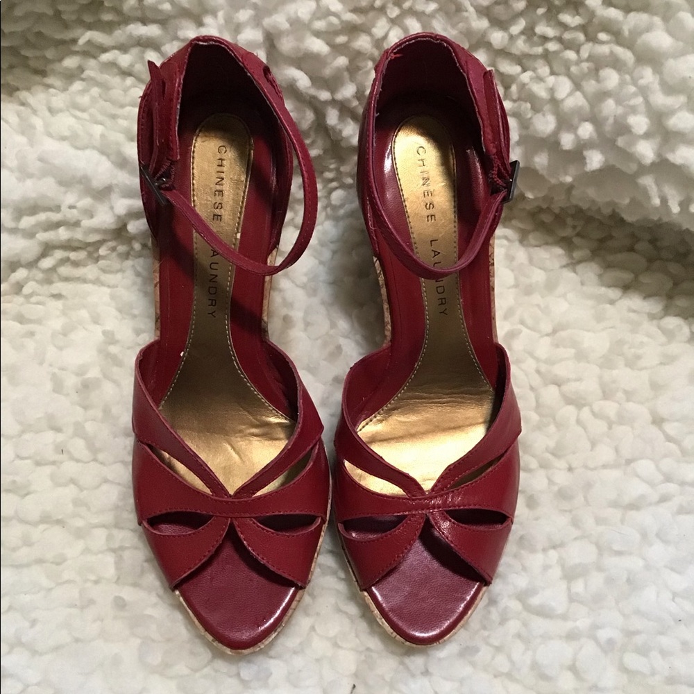 Chinese Laundry wedge sandals